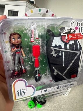 I ♥ Jack Skellington Black Backpack Playset
